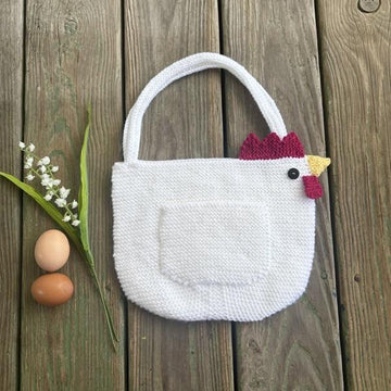 Knit Chicken Purse