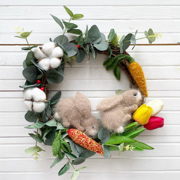 Knitted carrot: Easter Spring Decor