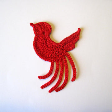 Bird Applique Crochet Pattern