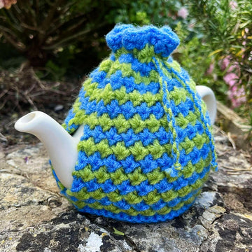 Cornflower 2 Cup Teapot Cosy Knitting Pattern