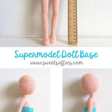 Supermodel Female Girl Doll Body Base