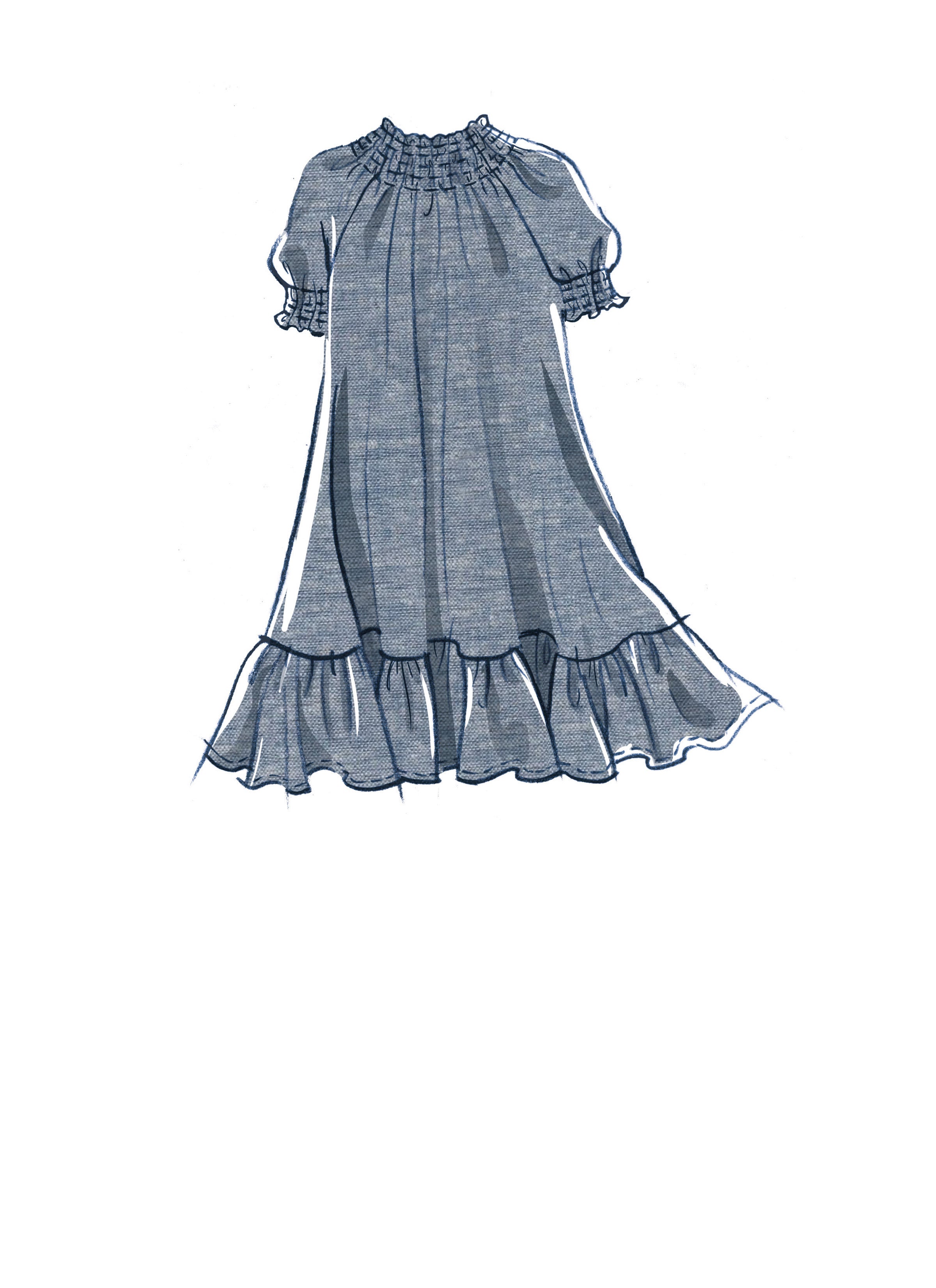 McCall's Children's and Girls' Dresses M8283 - Sewing Pattern