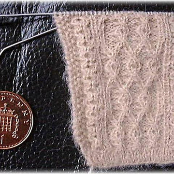 1:12th scale Aran sweater 2
