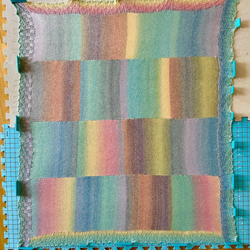 Very simple rainbow blanket