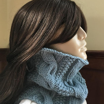 Cabled Sampler Cowl