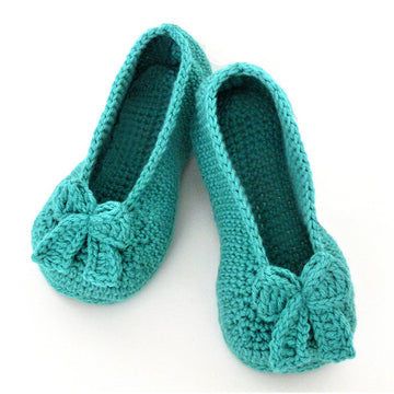 Ballet Bow Slippers # 353