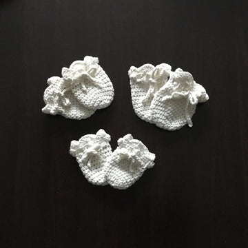 Daphne Baby Mittens & Booties Set N 493