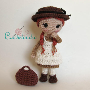 Anne of Green Gables - amigurumi pattern by Crochelandia