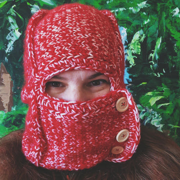 Winter Balaclava Knitting Pattern (Bulky Weight)