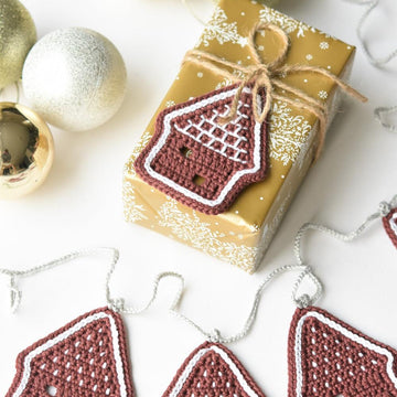 Gingerbread house ornament