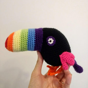Larry, the Rainbow Toucan