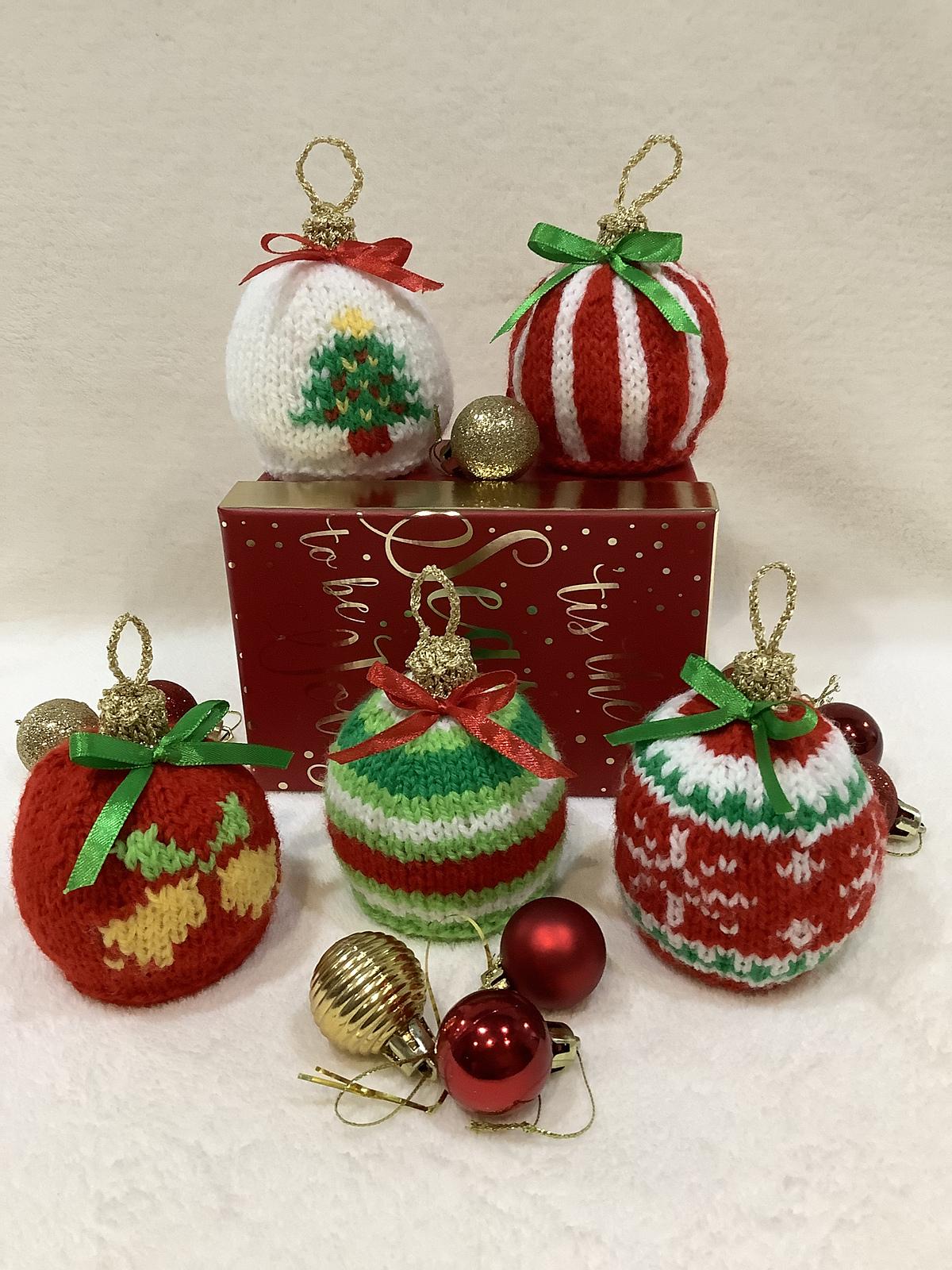 Christmas Bauble and Chocolate Orange Covers