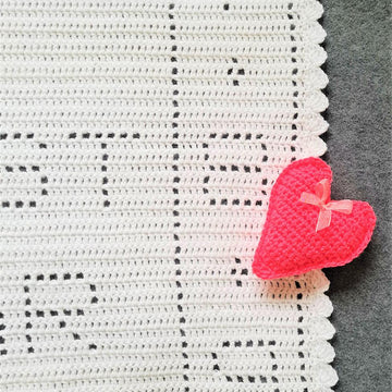My First Year Filet Blanket