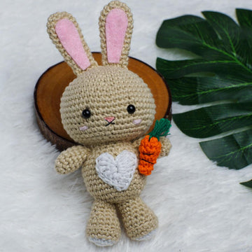 Little bunny amigurumi crochet doll pattern