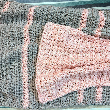 Trinity Star washcloth and dish towel