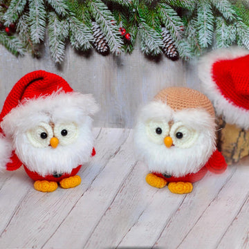 323 Santa Little Owl
