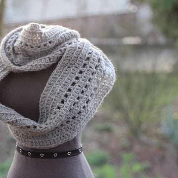 Riding the Rails Ribbed Infinity Scarf