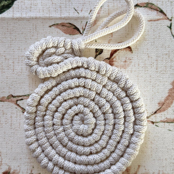 Easter Bunny Macrame Coaster Pattern