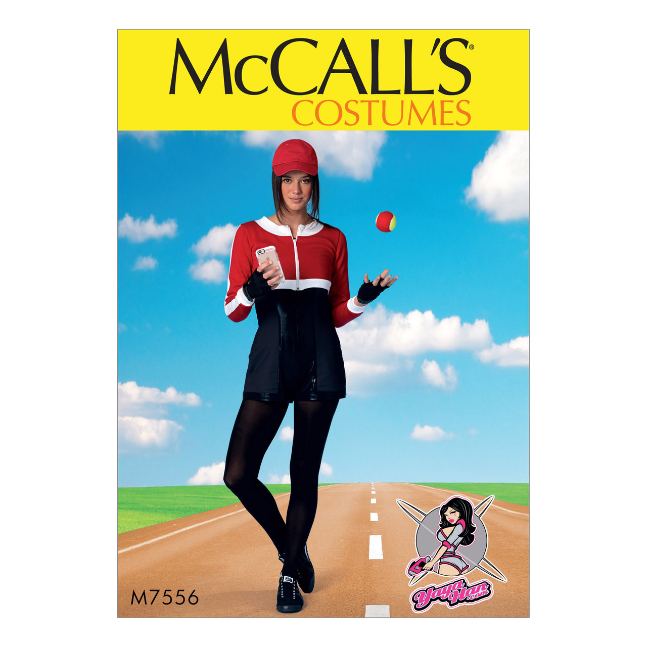 McCall's Cropped Sweatshirts and Princess-Seam Rompers M7556 - Sewing Pattern