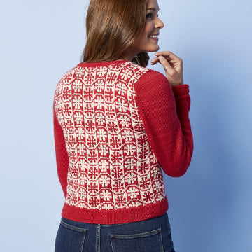 Festive Floral Cardigan