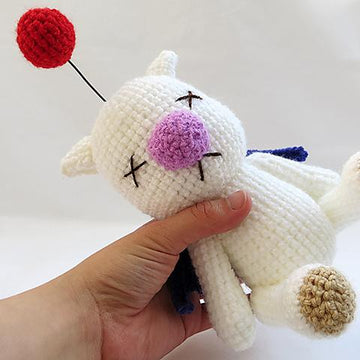 Amigurumi Final Fantasy X Moogle Doll