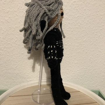 Geralt & Ciri amigurumi doll