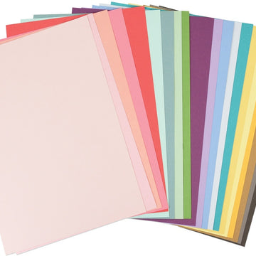 Sizzix Textured Cardstock Sheets A4 80/Pkg - Assorted Colors
