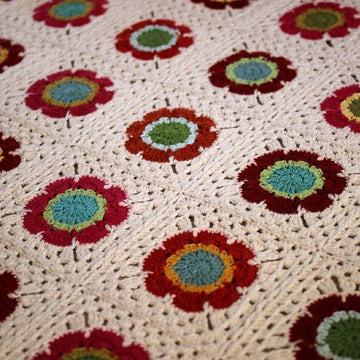 Mod Floral Blanket