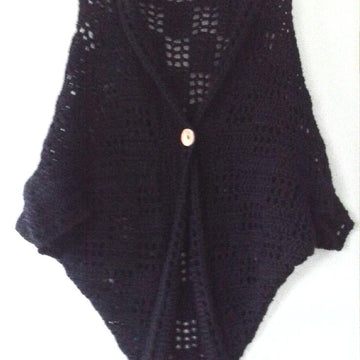 Easy Mesh Crochet Shrug Cardigan