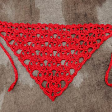 Folded Flowers Kerchief