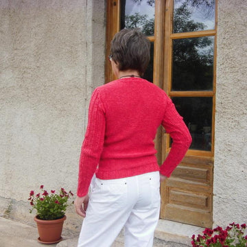 VINZERIA RUSTIC, linen/cotton sweater