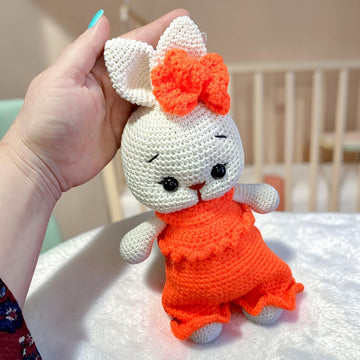Crochet Bunny Amigurumi Pattern – Long & Short Ear Options