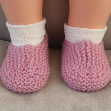 Alyssa - 8ply baby slippers or shoes