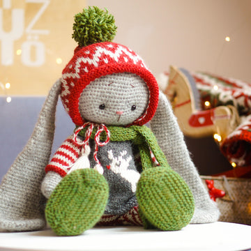 Knitting Toy Clothes Pattern - CHRISTMAS GNOME
