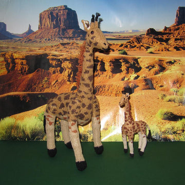 Giraffe Toy Georgina and Baby Georgie