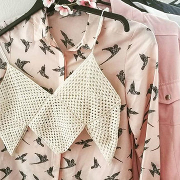 Granny square bralette top