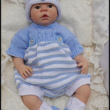 Unisex Romper Set 16-22 inch dolls/newborn/0-3m baby