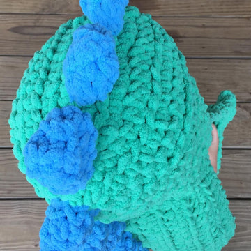 Stegosaurus Hooded Scarf