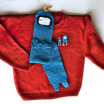 Dino or Spaceman Sweater