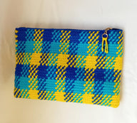 Blue Tartan Pouch