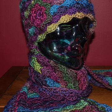 Rainbow Ripple Hat