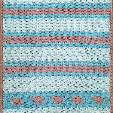 Elephant Baby Blanket