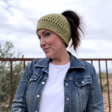 Messy Bun Beanie