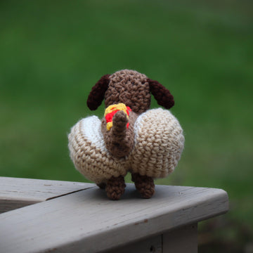 Hot Dog Dachshund Amigurumi