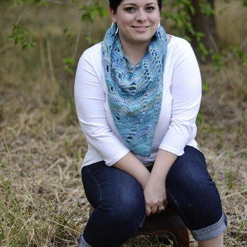 Shredded Waves Infinity Scarf