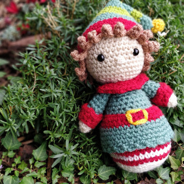 Crochet amigurumi christmas dolls angel elf gingerbread cookie man rudolph reindeer Santa Claus snowman