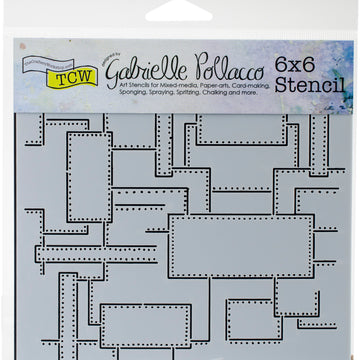 The Crafter's Workshop Crafter's Workshop Template 6"X6" - Riveted