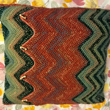 September Shades Zig-Zag Cushion Cover