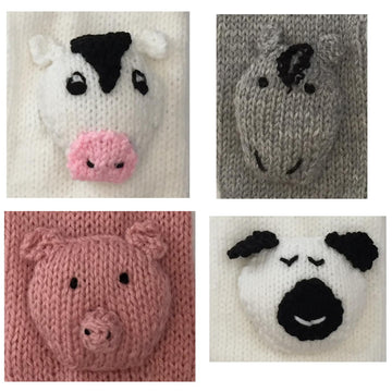 Barnyard Scarves - - Knit ePattern