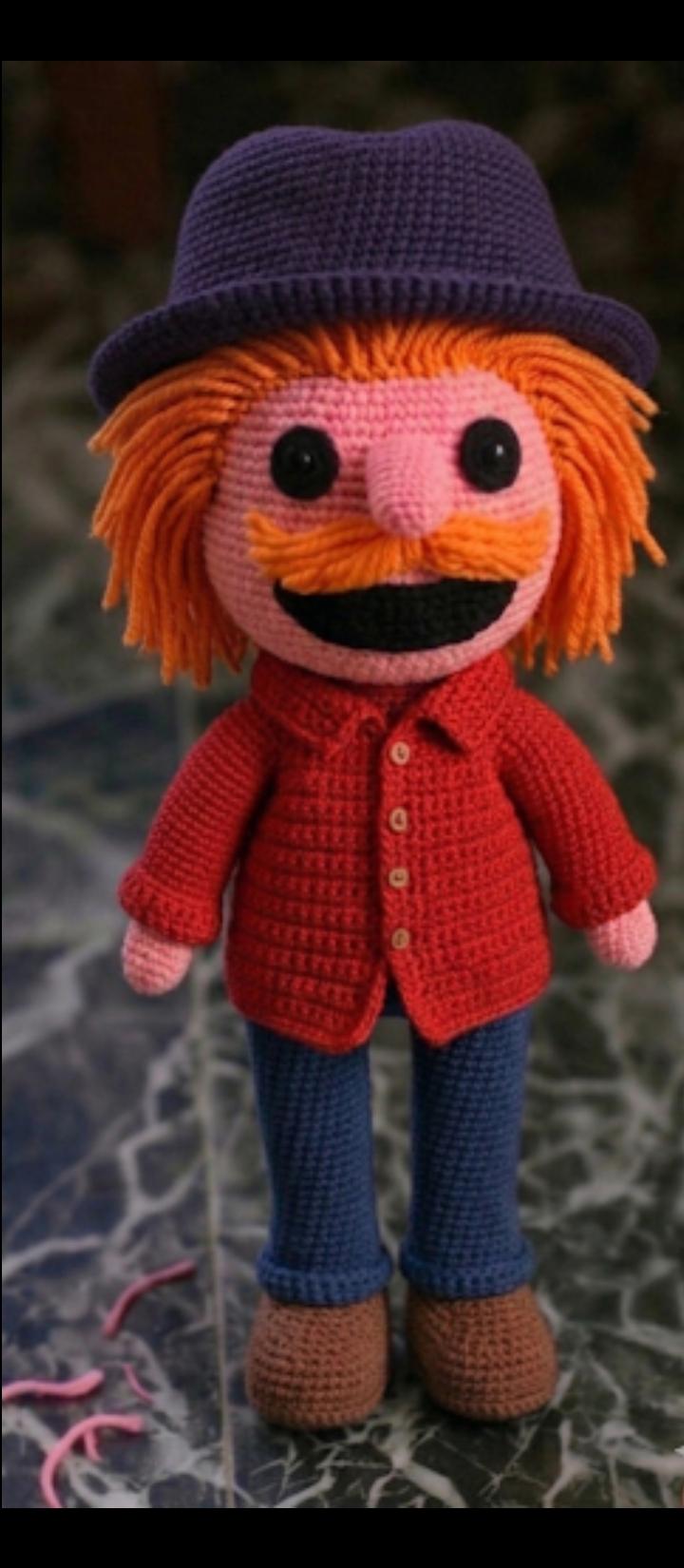 Floyd Crochet Doll